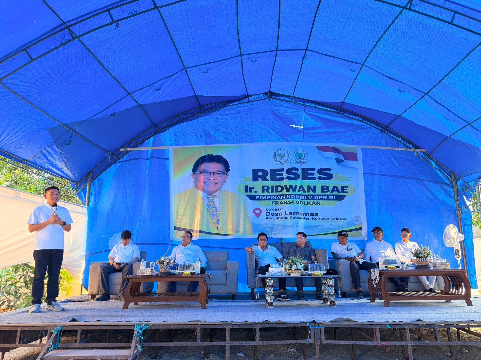 Bupati Irham Kalenggo Sinergikan Pusat Tuntaskan Infrastruktur Pertanian Bersama Ridwan Bae