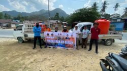 Atasi Krisis Kemarau, BPBD Konsel Salurkan Air Bersih ke Desa Wolasi dan Boro-Boro R