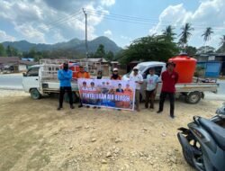 Atasi Krisis Kemarau, BPBD Konsel Salurkan Air Bersih ke Desa Wolasi dan Boro-Boro R
