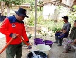 BPBD Konsel Salurkan Bantuan Air Bersih Untuk Warga Kecamatan Lainea di Tengah Kemarau Ekstrem