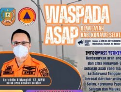 BPBD Konsel Keluarkan Imbauan Waspada Asap, Pastikan Sebaran Asap di Sultra Berasal dari Luar Wilayah