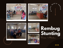 Desa Ataku Gelar Rembug Stunting, Komitmen Alokasikan Dana Desa untuk Penanganan Gizi