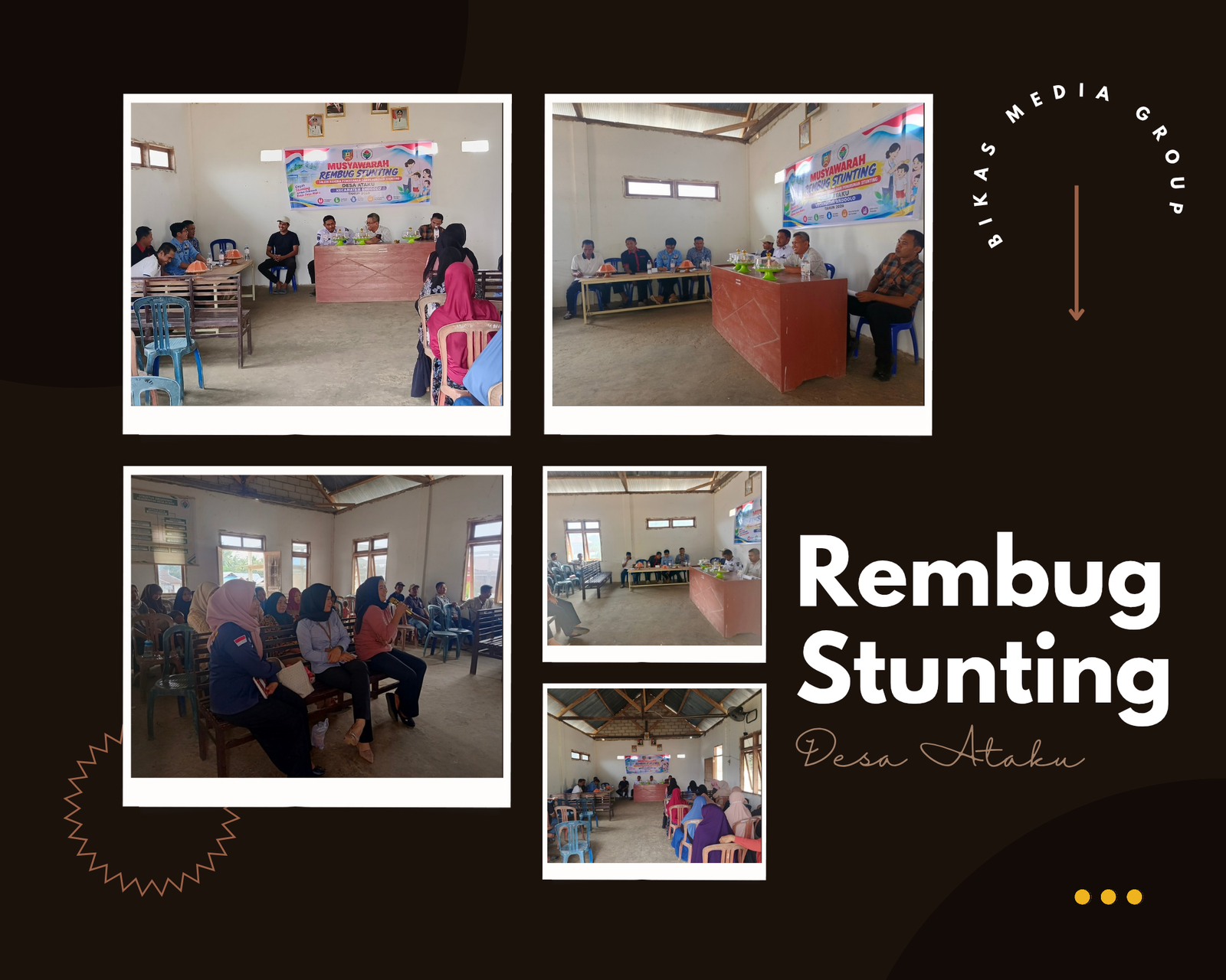 Desa Ataku Gelar Rembug Stunting, Komitmen Alokasikan Dana Desa untuk Penanganan Gizi