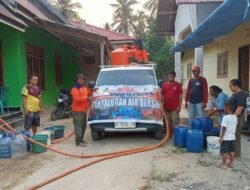 Krisis Air Kemarau Ekstrem: Sumur Mengering, BPBD Konsel Turun Tangan ” Guyur” Warga Ambalodangge
