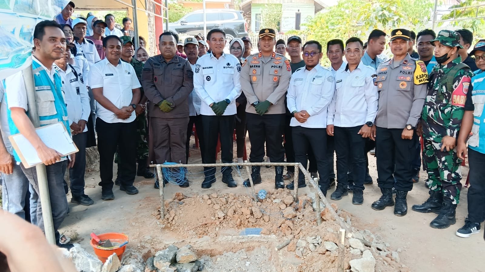 Program Gotong Royong Bedah Rumah di Konawe Selatan