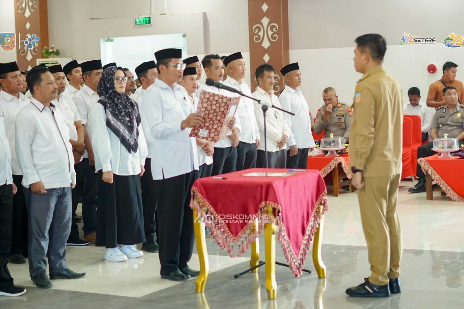 Pilkades Konsel 2026, Bupati Irham Kalenggo Minta Semua Kontestan Punya Mental Siap Kalah