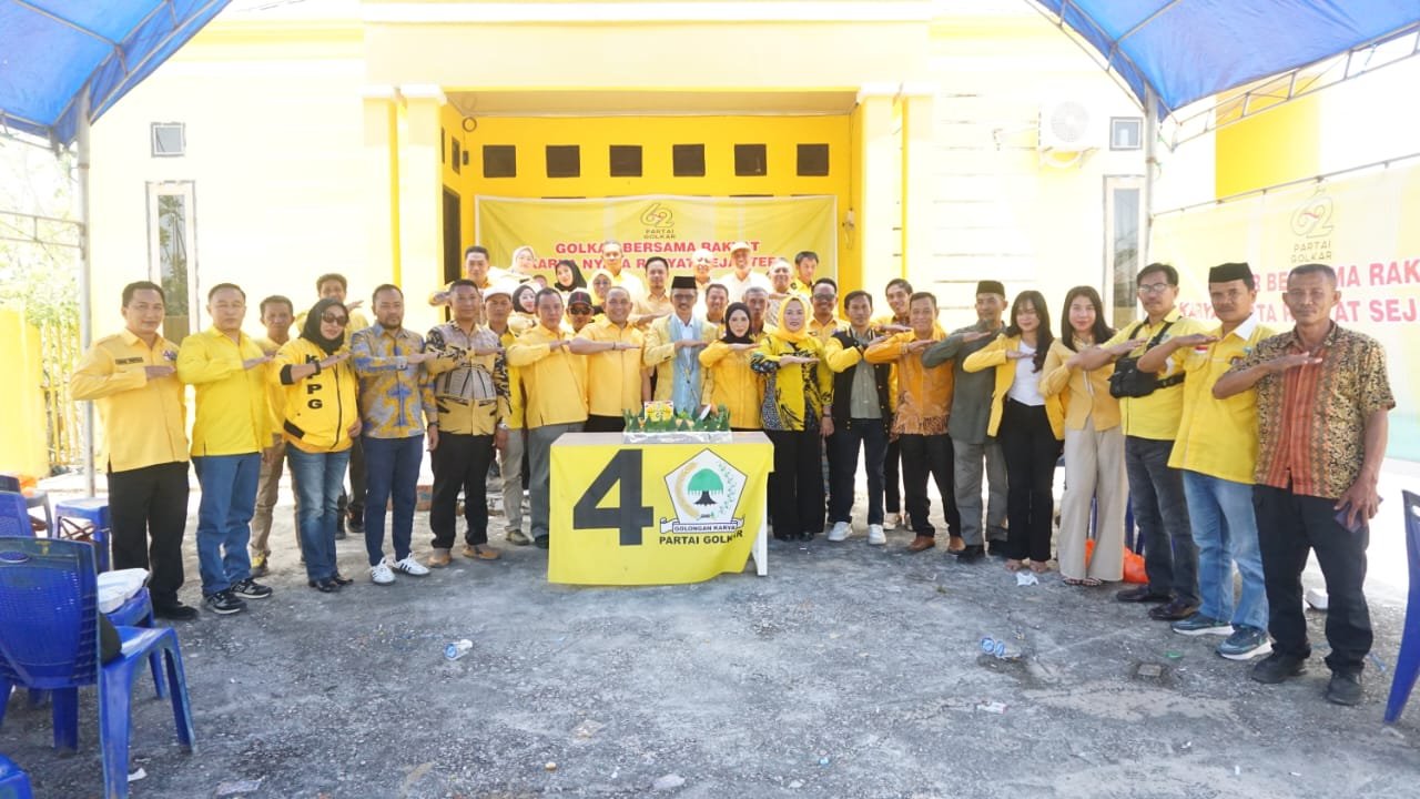 HUT ke-62 Golkar di Konsel, Jaga Empati Rakyat dan Perkuat Soliditas Kader