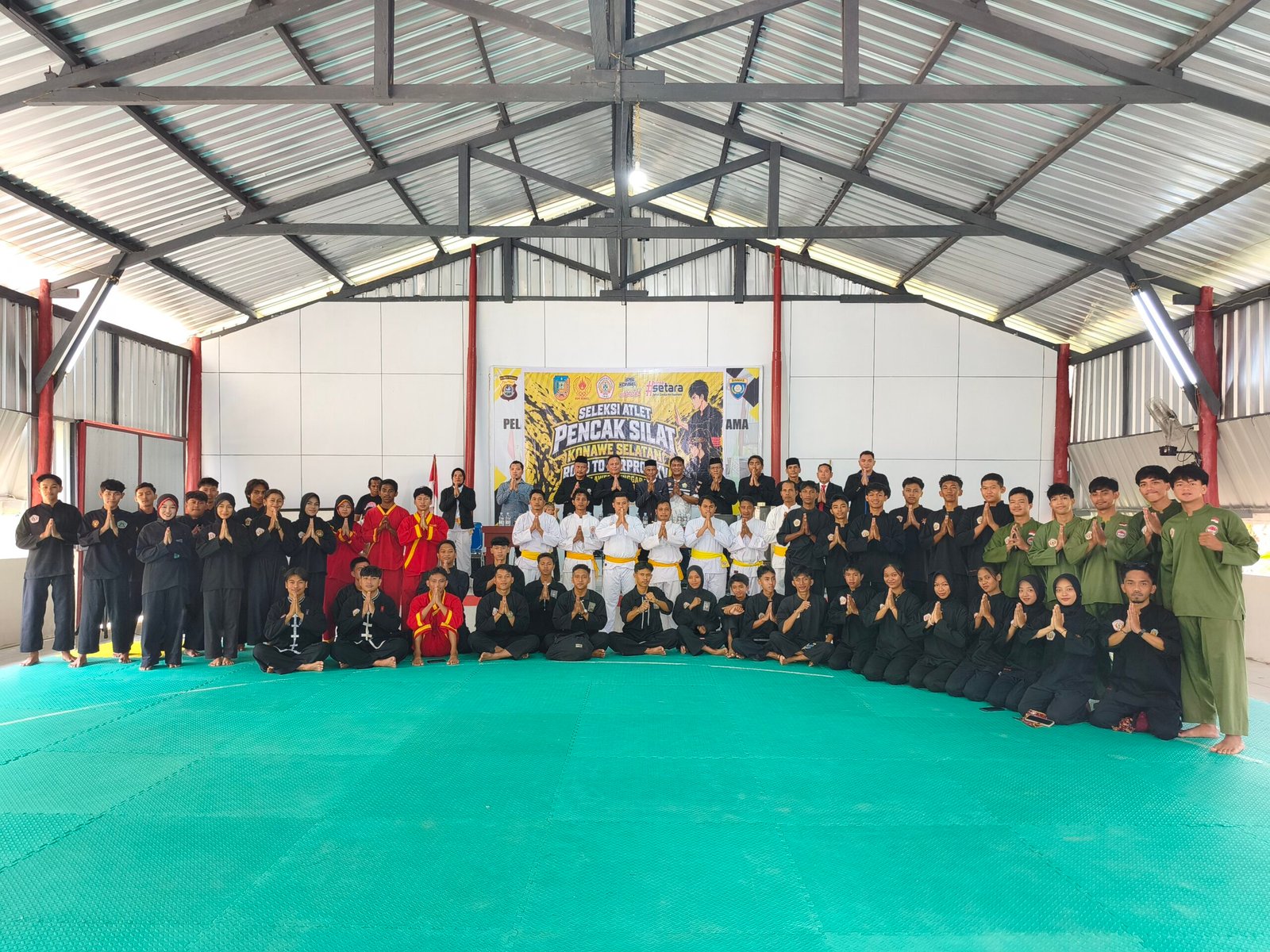 Seleksi Atlet Pencak Silat Konsel Menuju Porprov XV 2026 Resmi Digelar, 77 Peserta Siap Rebut Tiket Terbaik